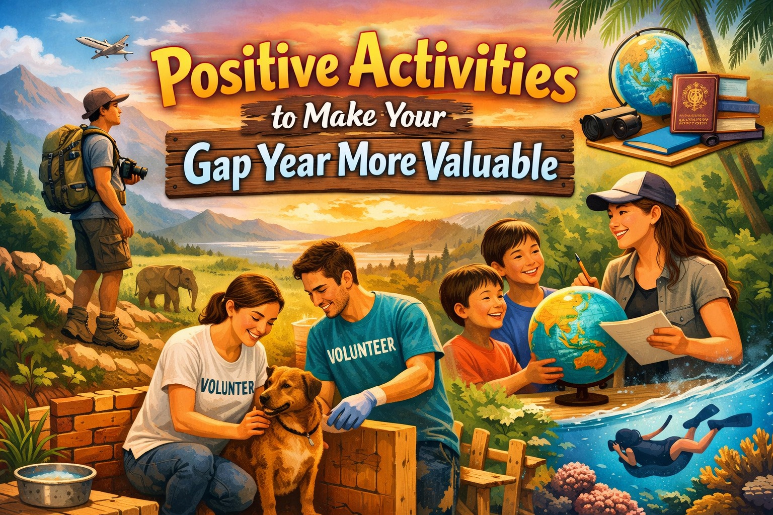 Positive Activities to Make Your Gap Year More Valuable