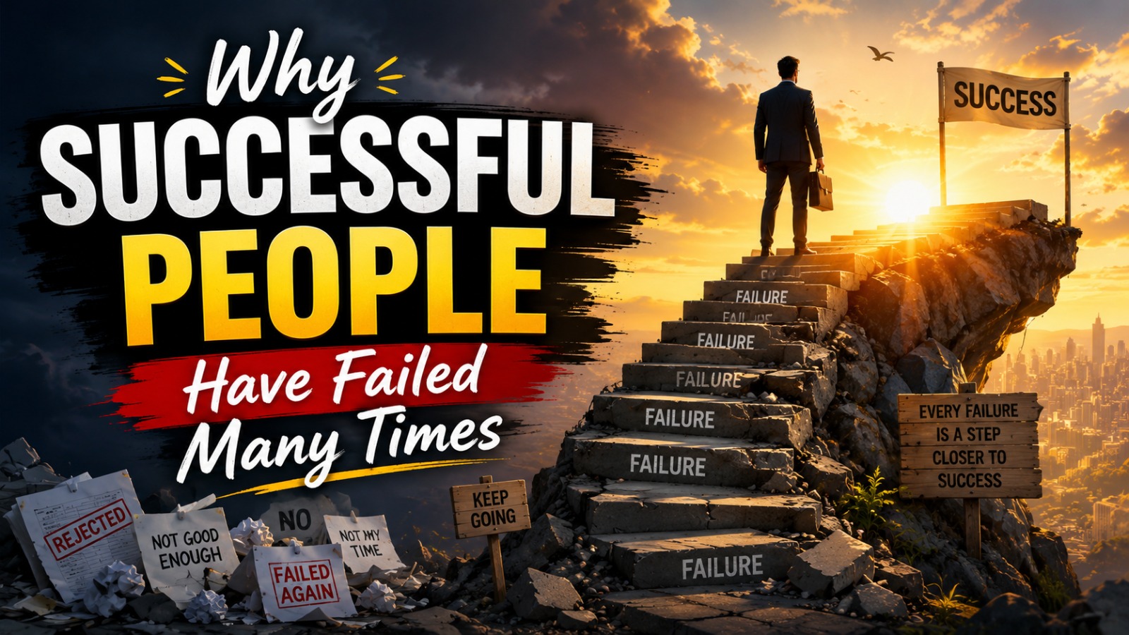 Why Successful People Have Failed Many Times