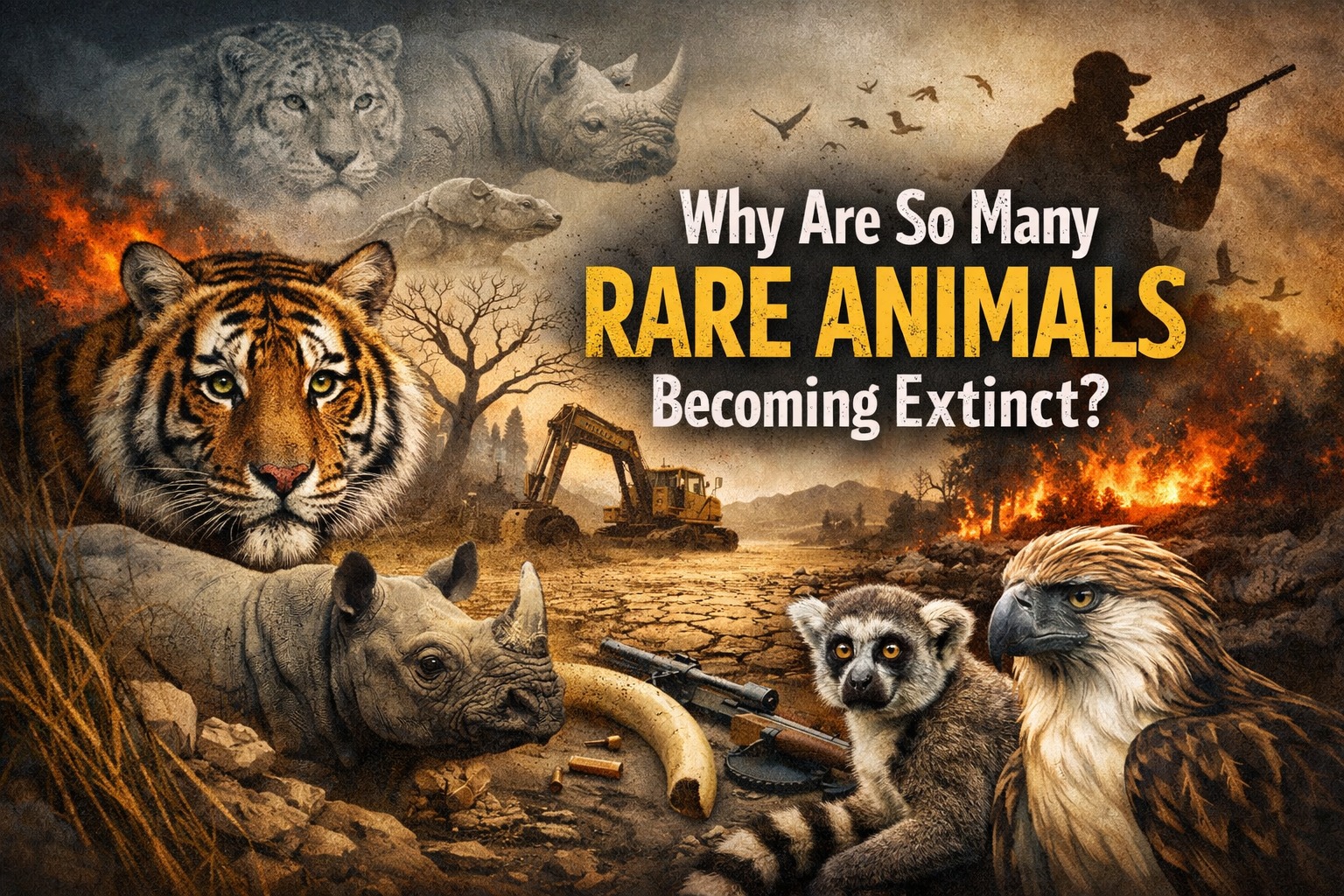 Why Are So Many Rare Animals Becoming Extinct?
