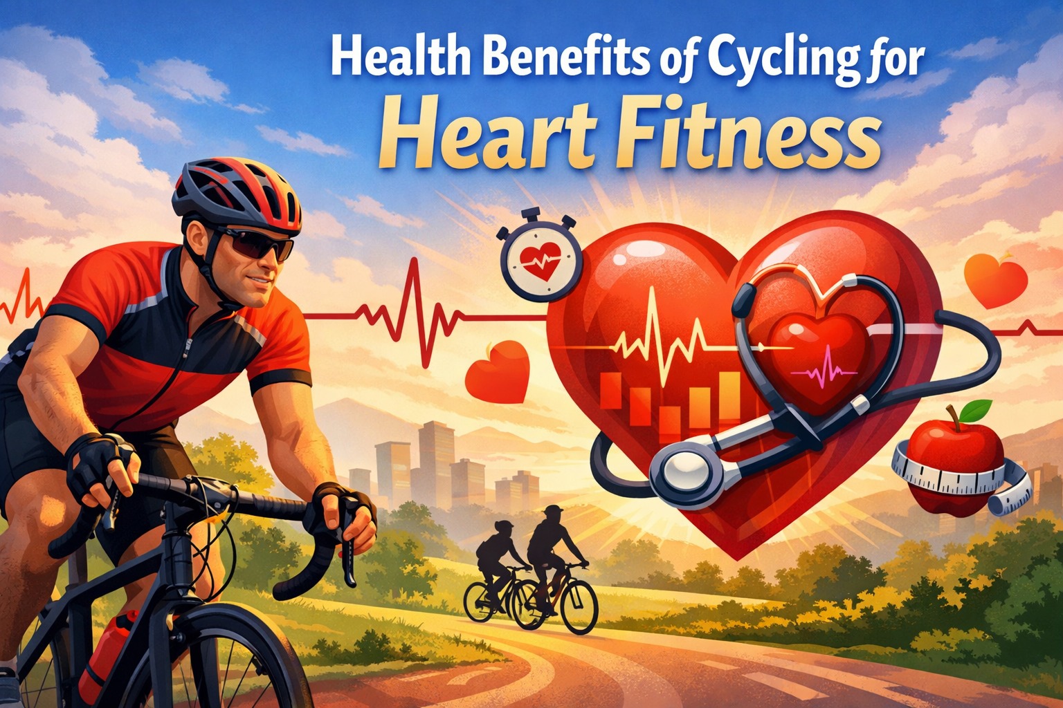 Health Benefits of Cycling for Heart Fitness