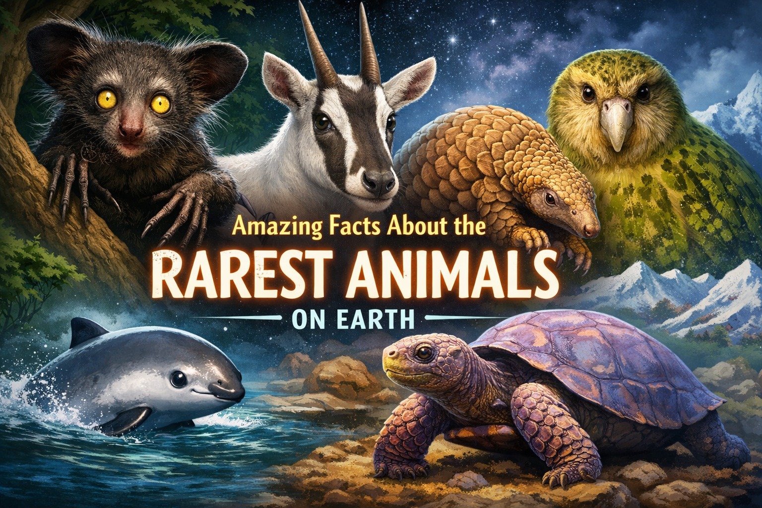 Amazing Facts About the Rarest Animals on Earth