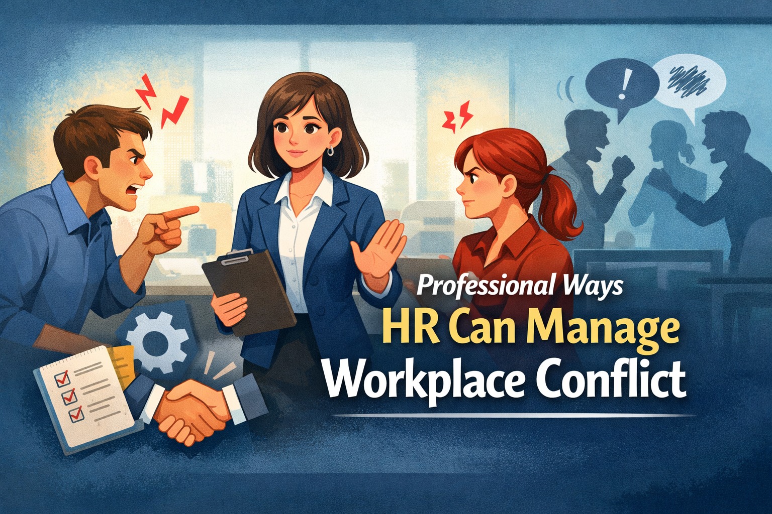 Professional Ways HR Can Manage Workplace Conflict