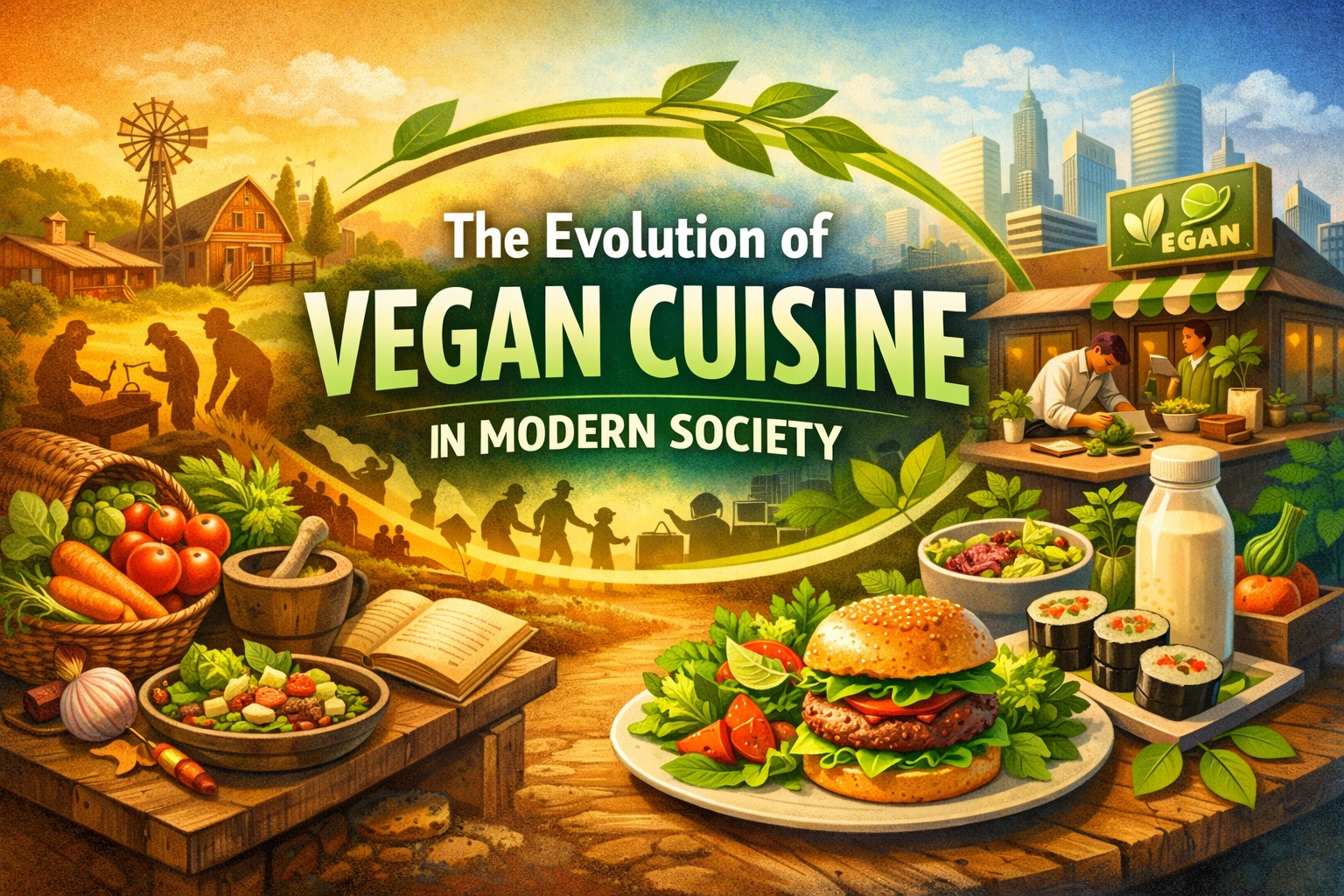 The Evolution of Vegan Cuisine in Modern Society