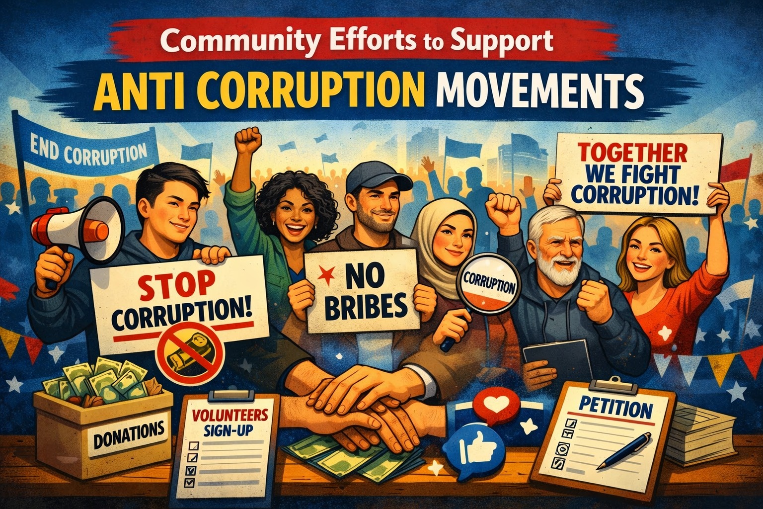 Community Efforts to Support Anti Corruption Movements
