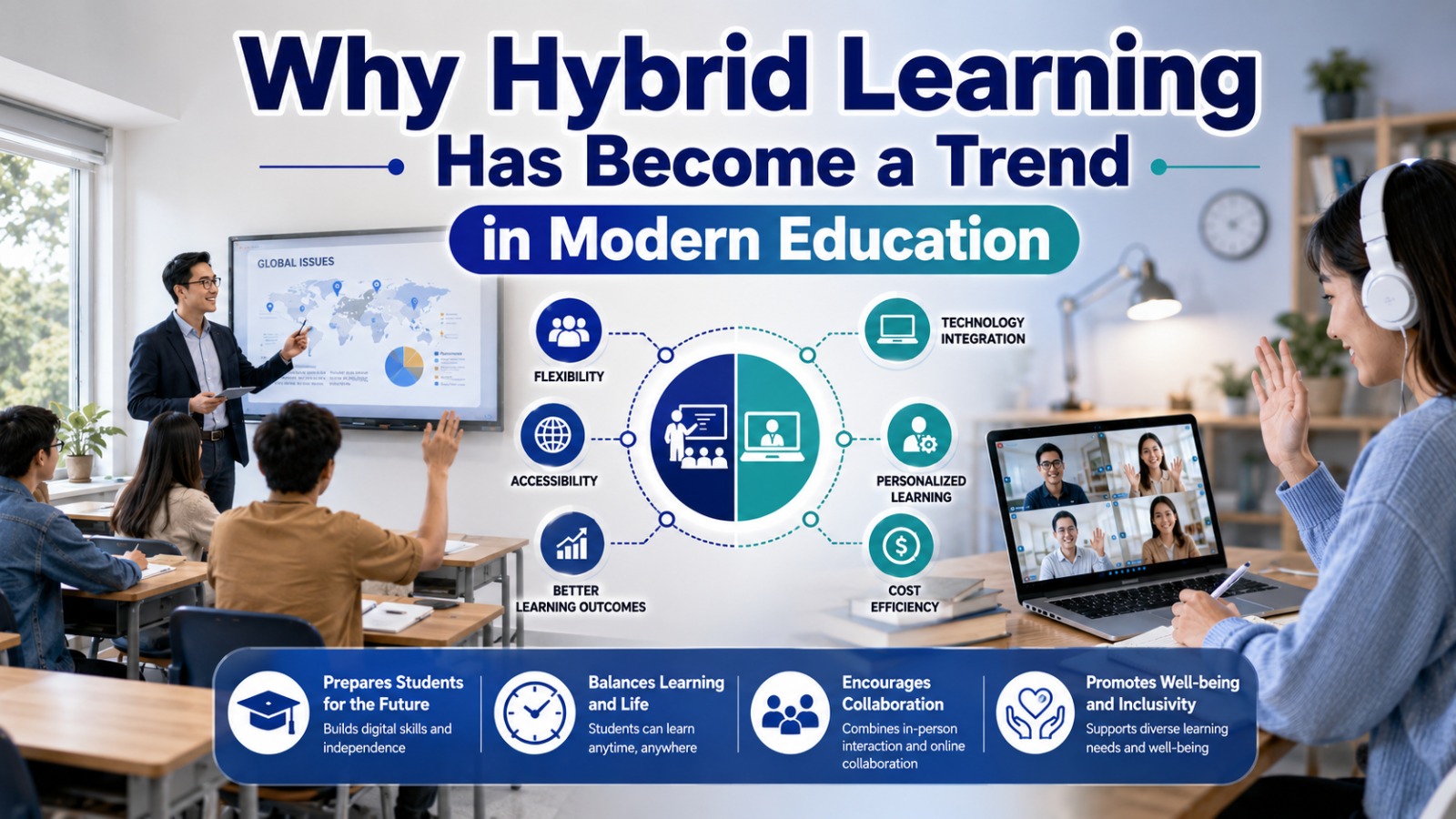 Why Hybrid Learning Has Become a Trend in Modern Education