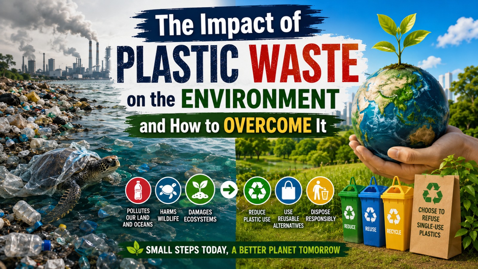 The Impact of Plastic Waste on the Environment and How to Overcome It