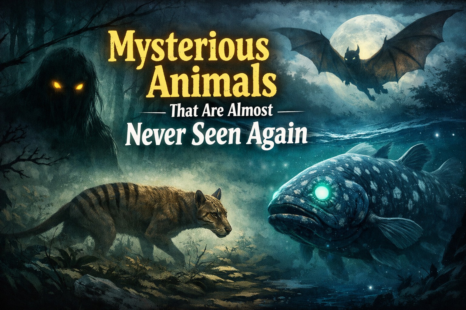 Mysterious Animals That Are Almost Never Seen Again