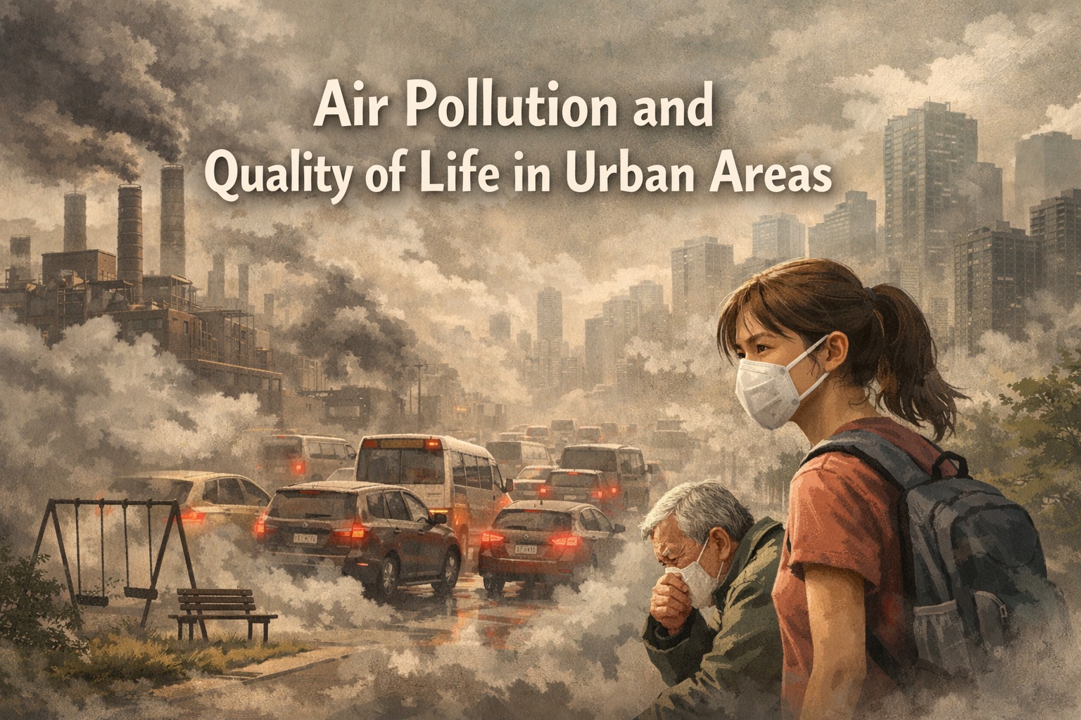 Air Pollution and Quality of Life in Urban Areas