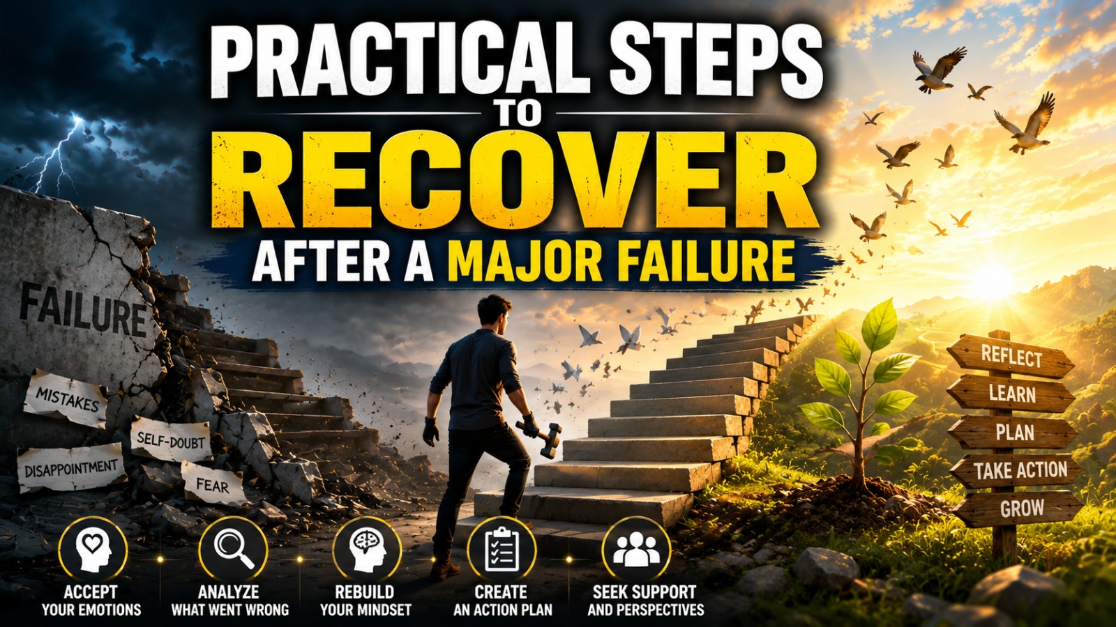 Practical Steps to Recover After a Major Failure