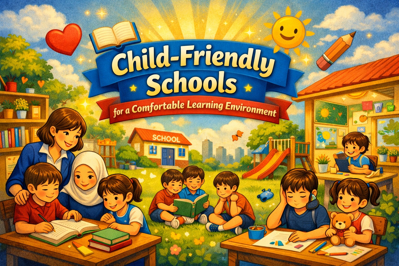 Child-Friendly Schools for a Comfortable Learning Environment