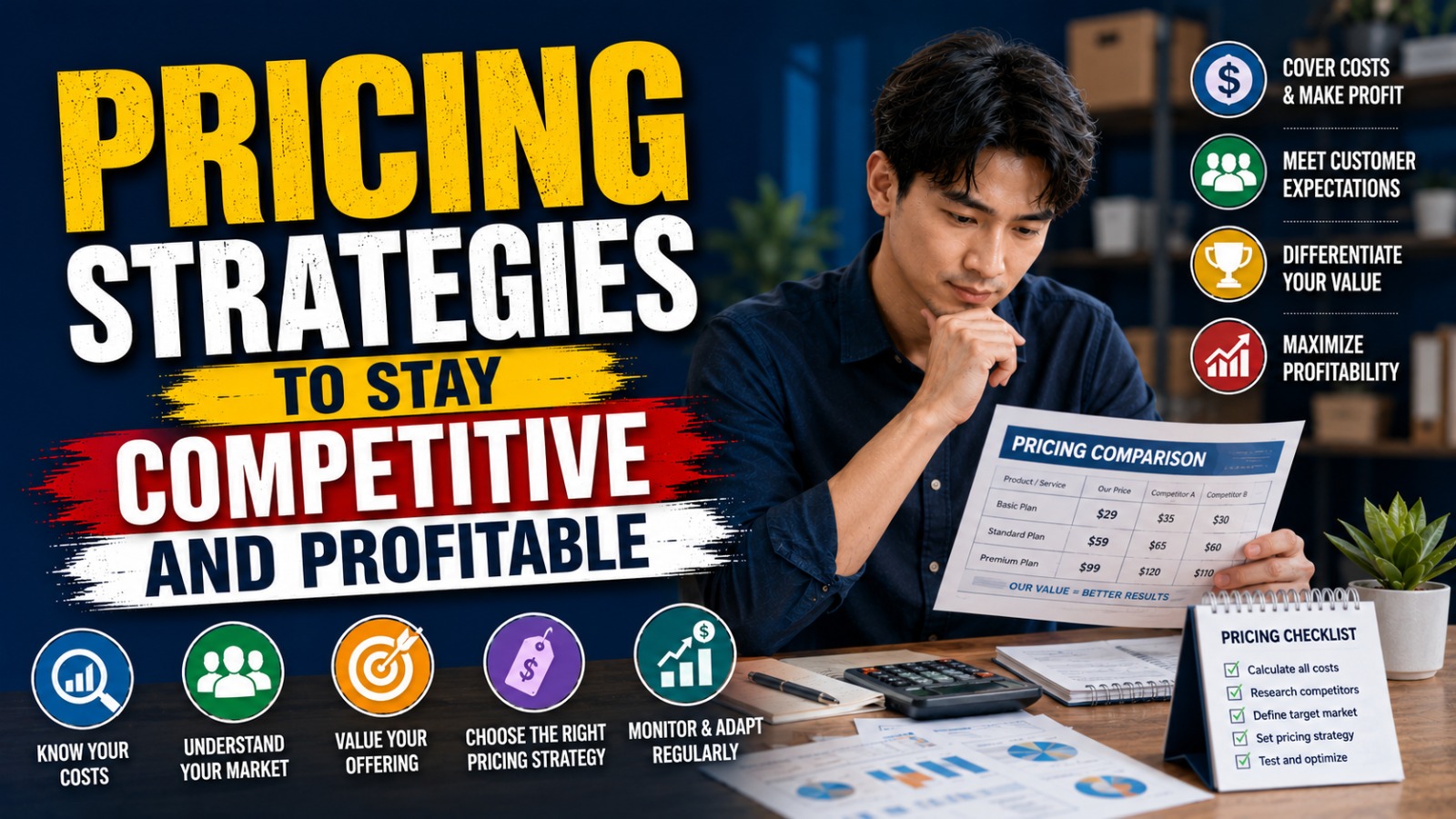 Pricing Strategies to Stay Competitive and Profitable