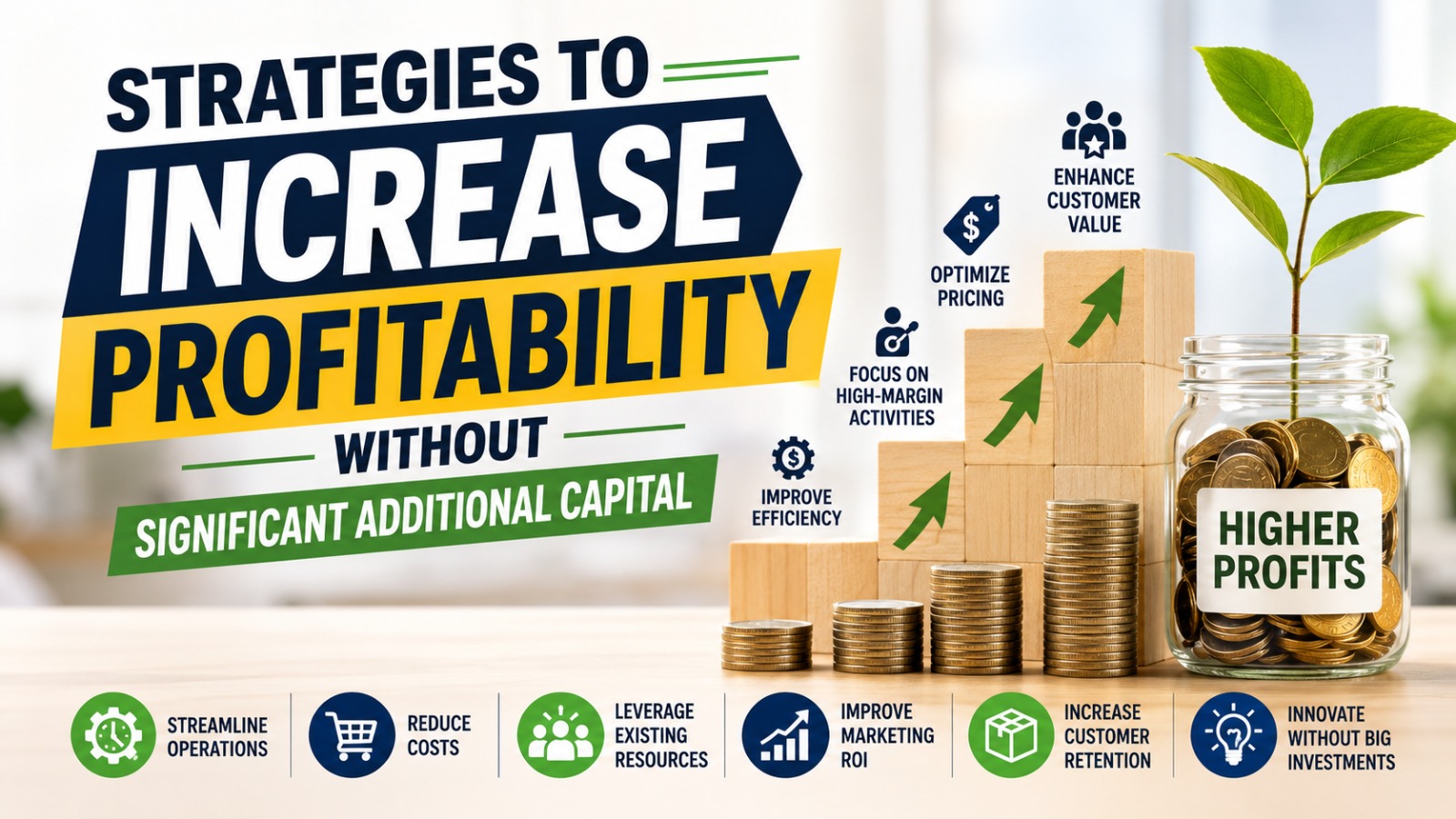 Strategies to Increase Profitability Without Significant Additional Capital