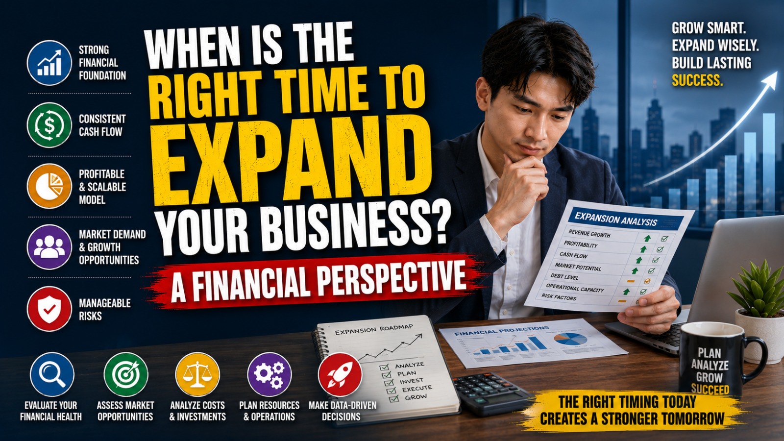 When Is the Right Time to Expand Your Business? A Financial Perspective