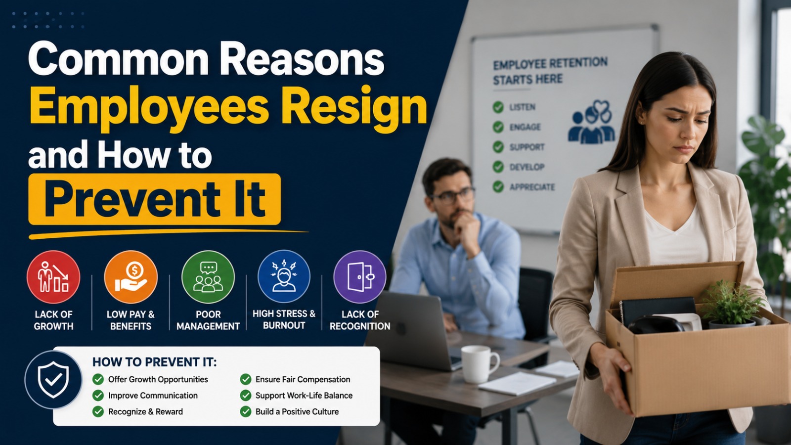 Common Reasons Employees Resign and How to Prevent It