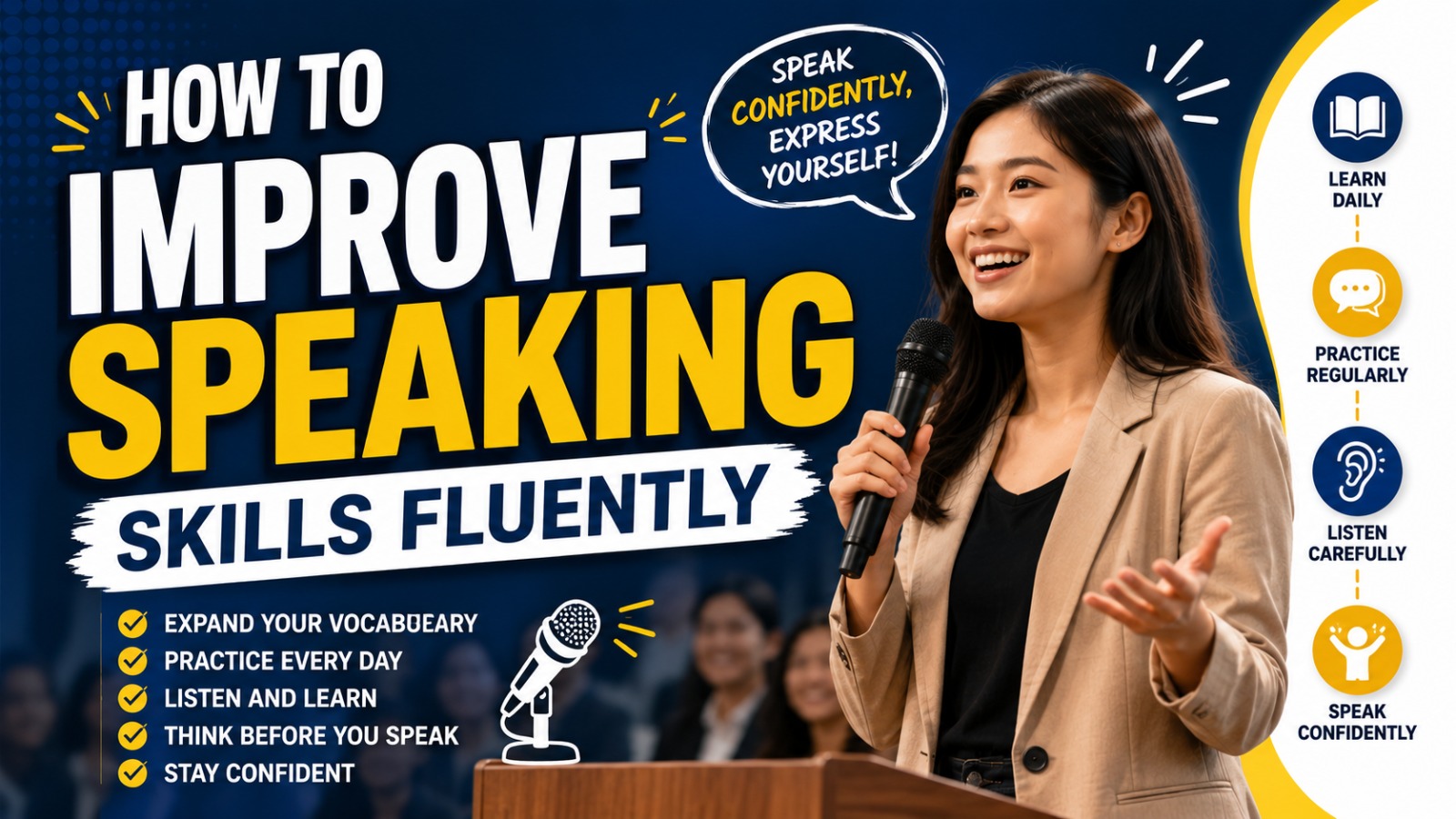 How to Improve Speaking Skills Fluently