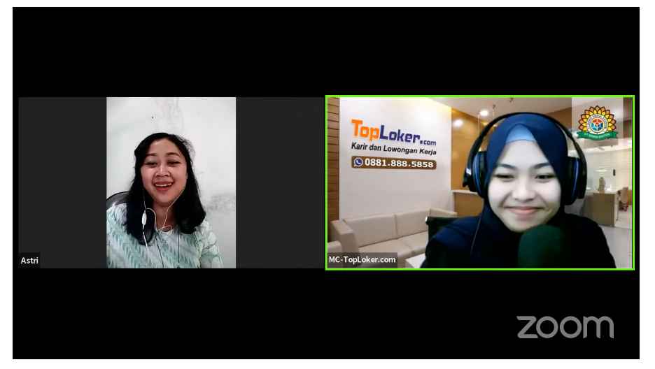 Coach Haryanto Kandani Memberikan Motivasi Dalam Virtual Job Fair Seri 7 #VirtualJobFair7