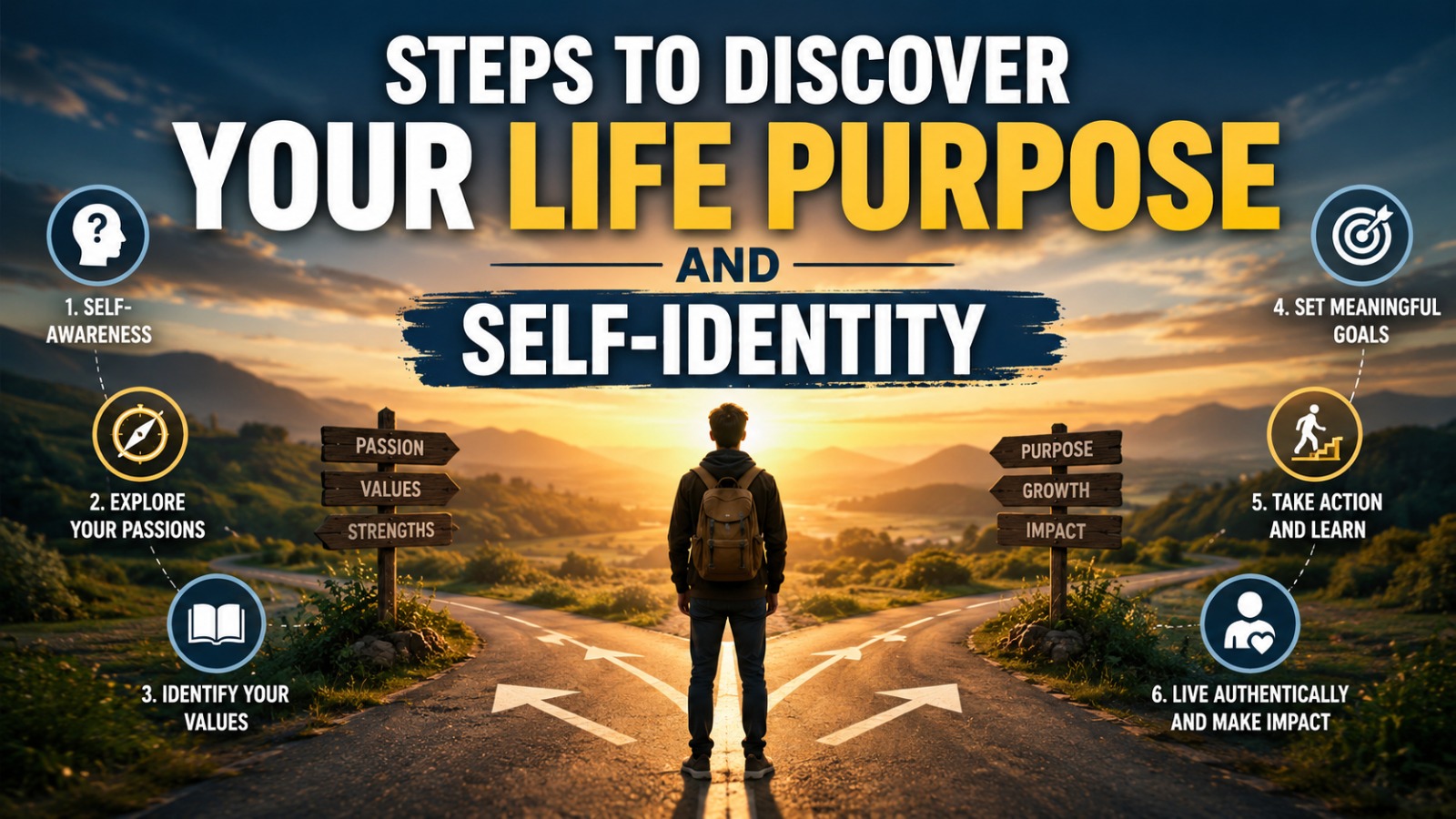 Steps to Discover Your Life Purpose and Self-Identity