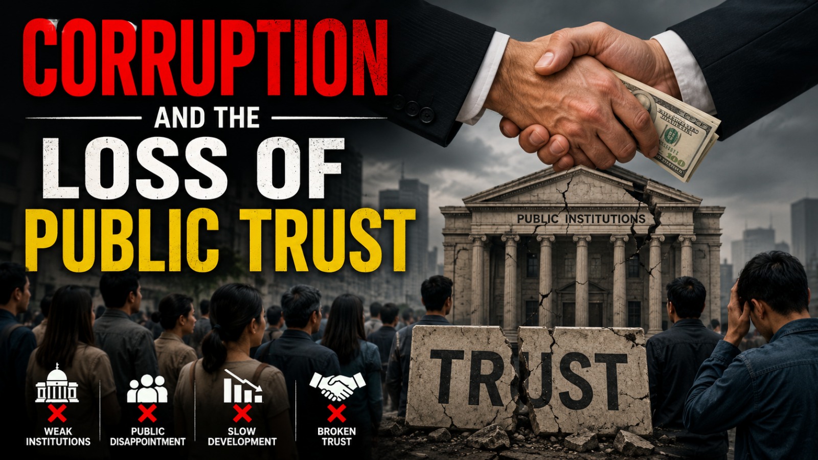 Corruption and the Loss of Public Trust