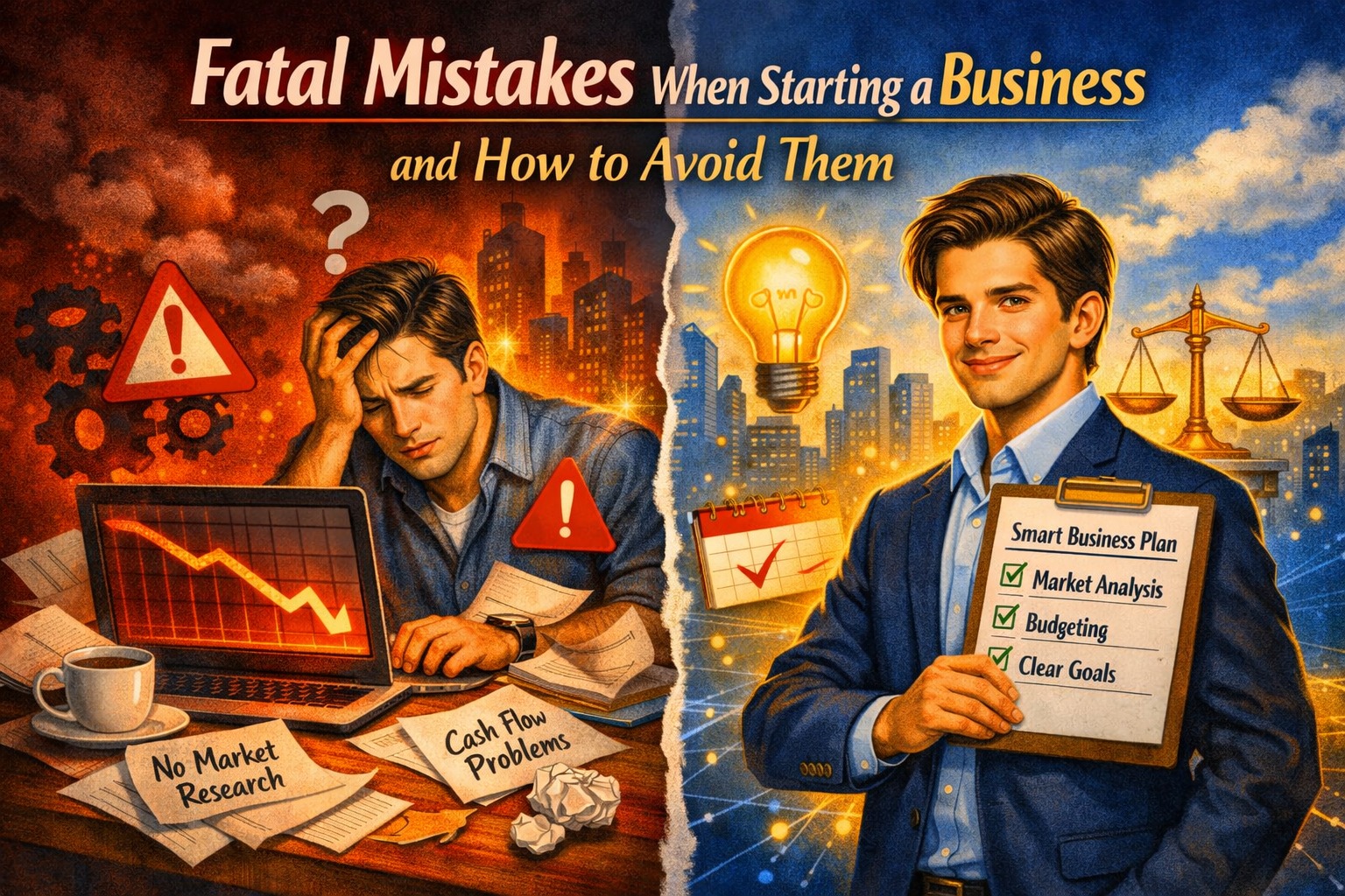 Fatal Mistakes When Starting a Business and How to Avoid Them