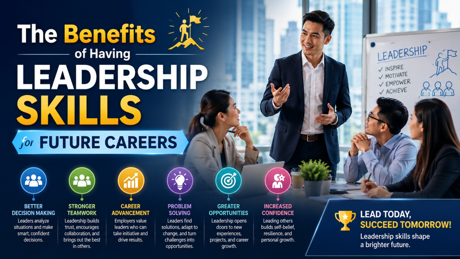 The Benefits of Having Leadership Skills for Future Careers