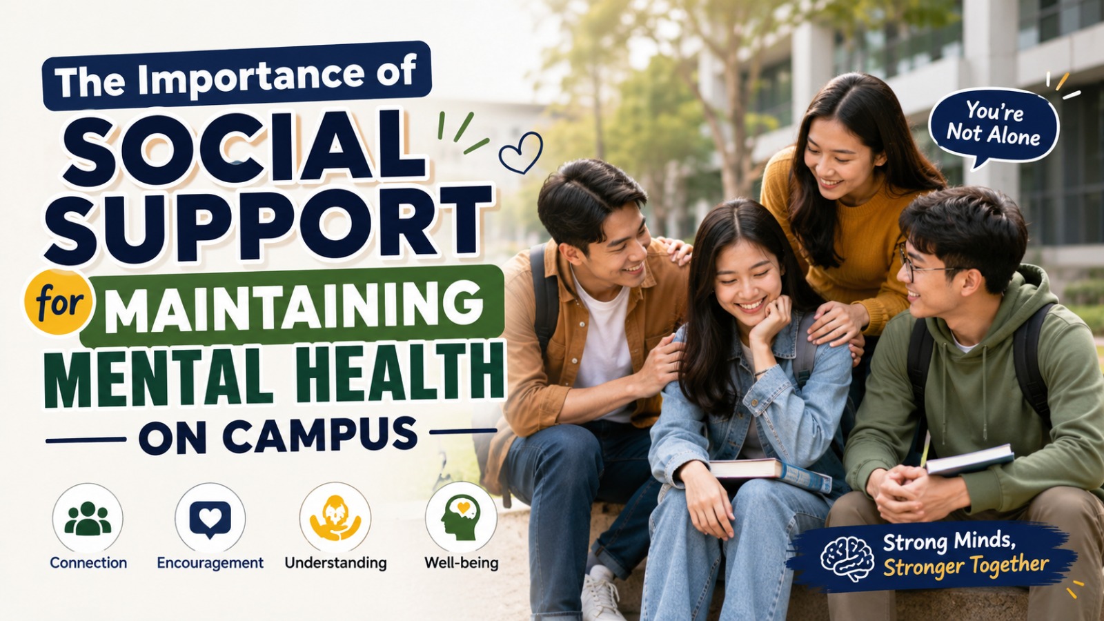 The Importance of Social Support for Maintaining Mental Health on Campus