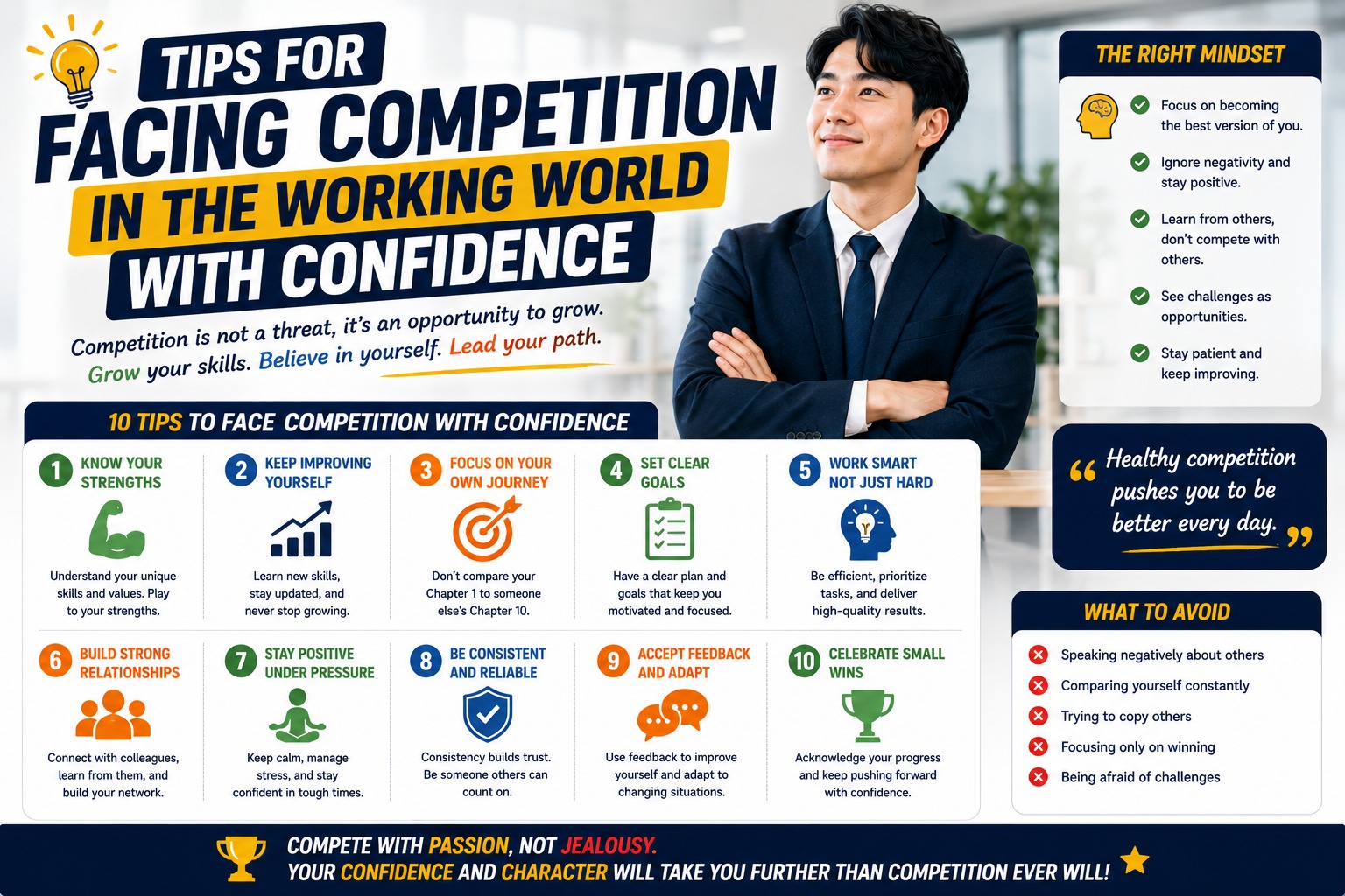 Tips for Facing Competition in the Working World with Confidence