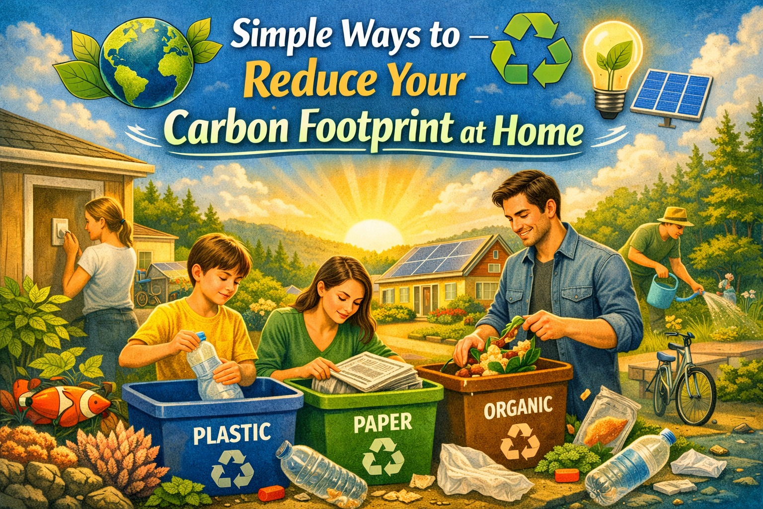 Simple Ways to Reduce Your Carbon Footprint at Home