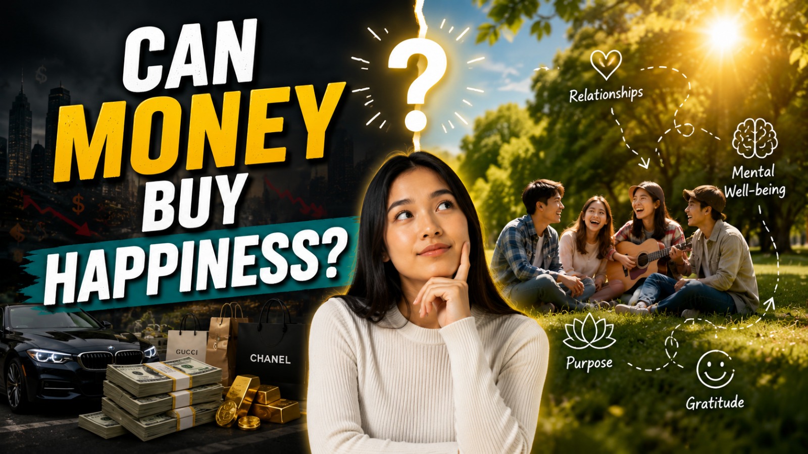 CAN MONEY BUY HAPPINESS?