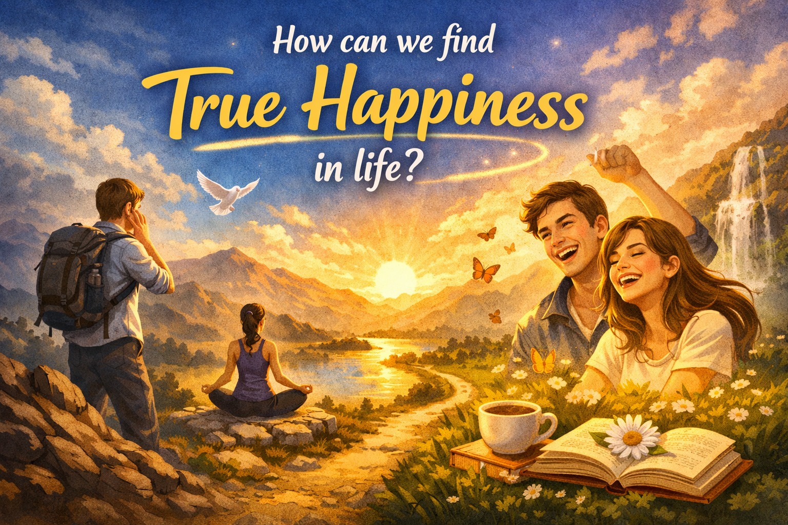 HOW CAN WE FIND TRUE HAPPINESS IN LIFE?