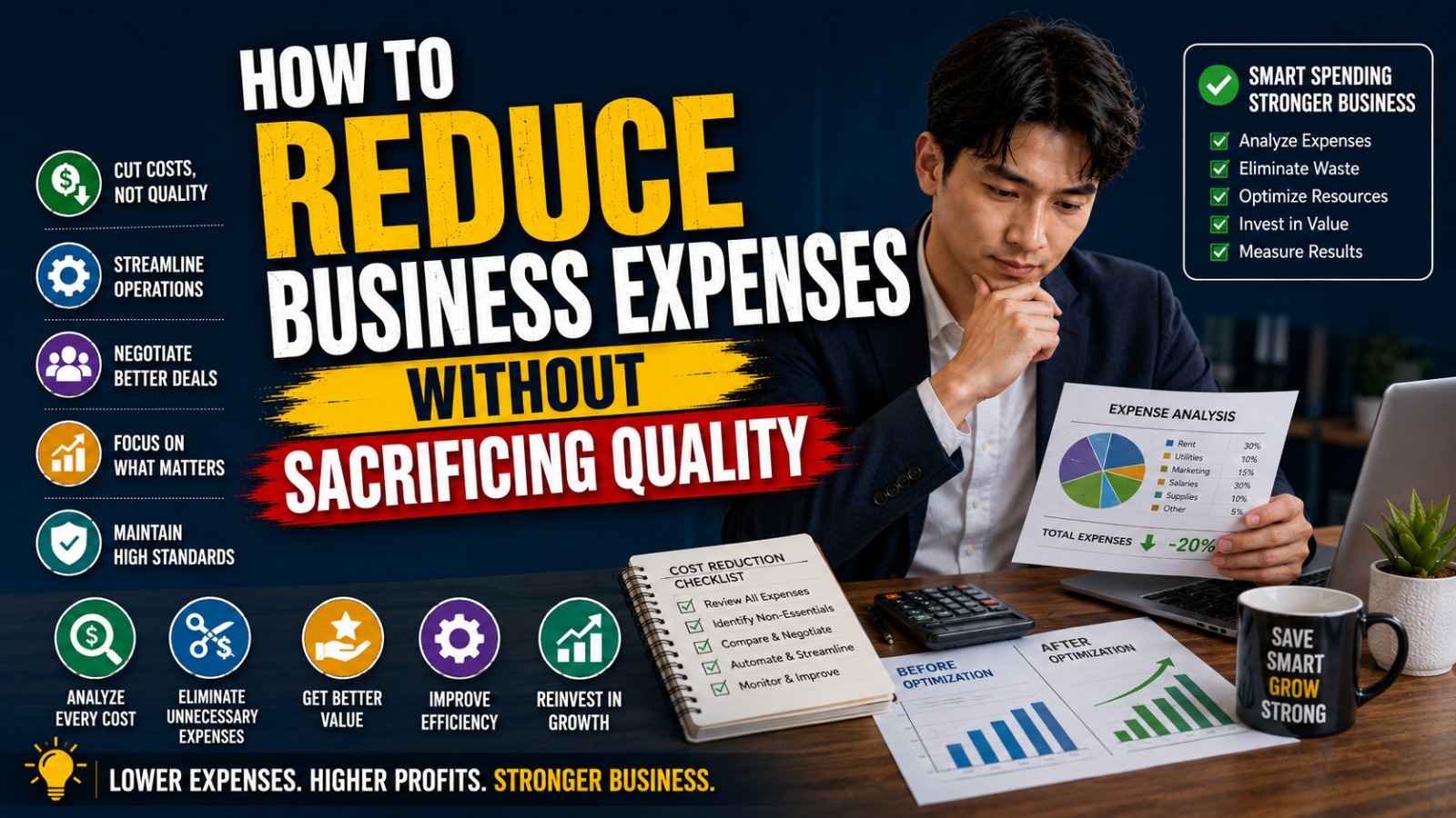 How to Reduce Business Expenses Without Sacrificing Quality