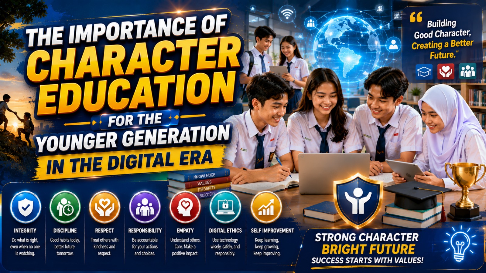 The Importance of Character Education for the Younger Generation in the Digital Era