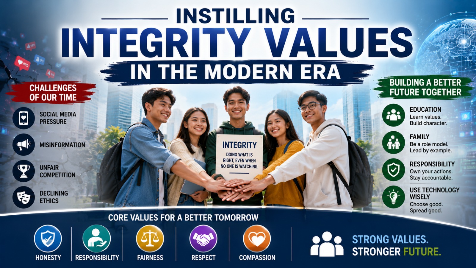 Instilling Integrity Values in the Modern Era