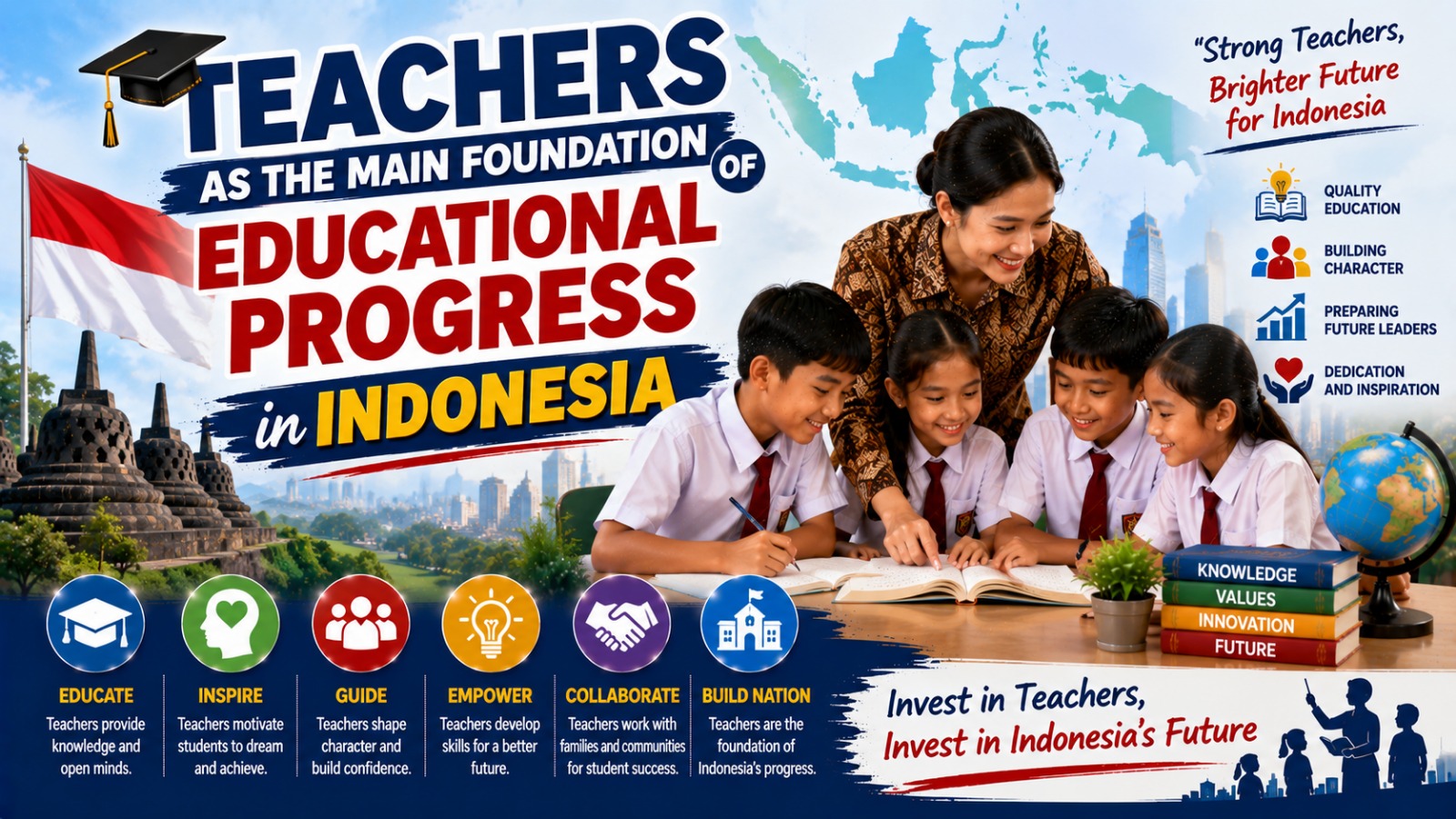 Teachers as the Main Foundation of Educational Progress in Indonesia