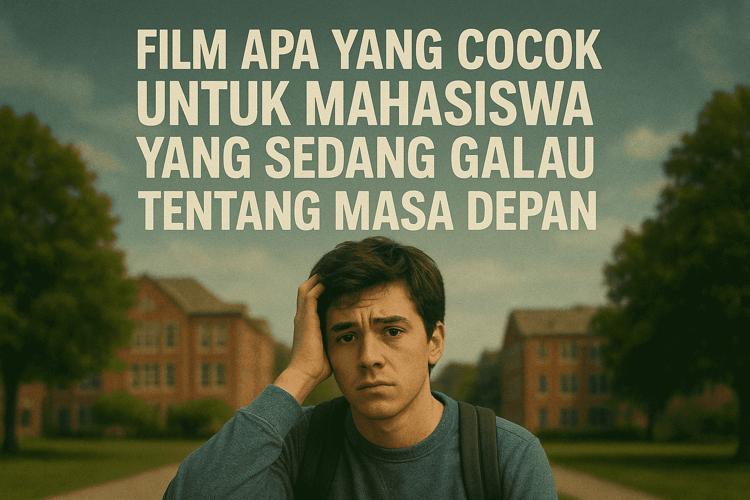 Film Apa yang Cocok untuk Mahasiswa yang Sedang Galau Tentang Masa Depan