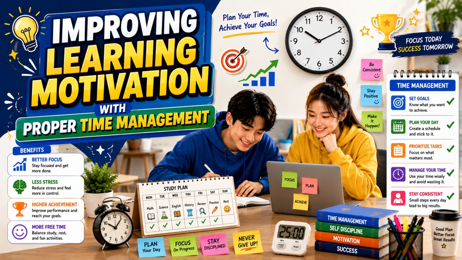 Improving Learning Motivation with Proper Time Management