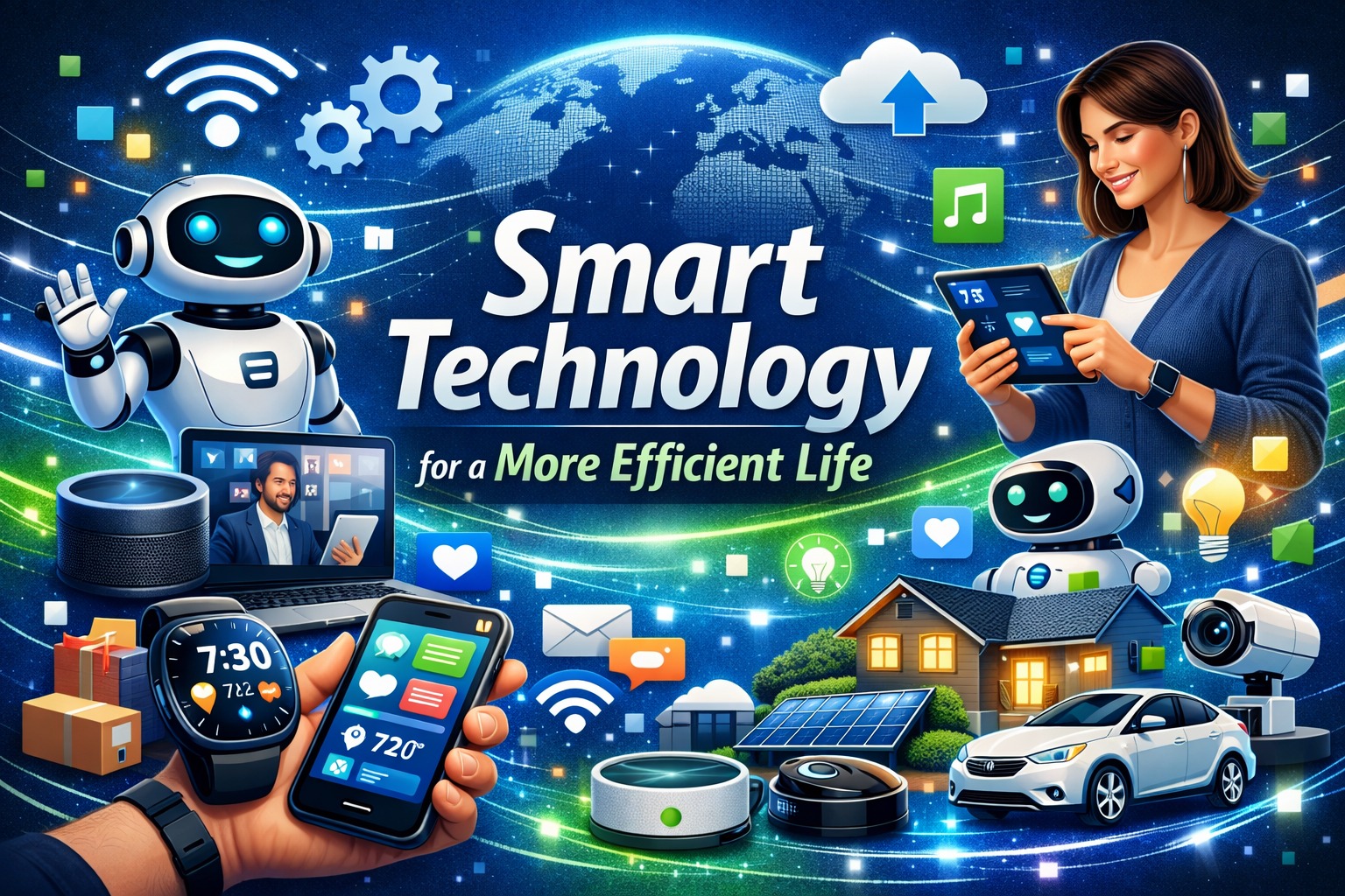 Smart Technology for a More Efficient Life