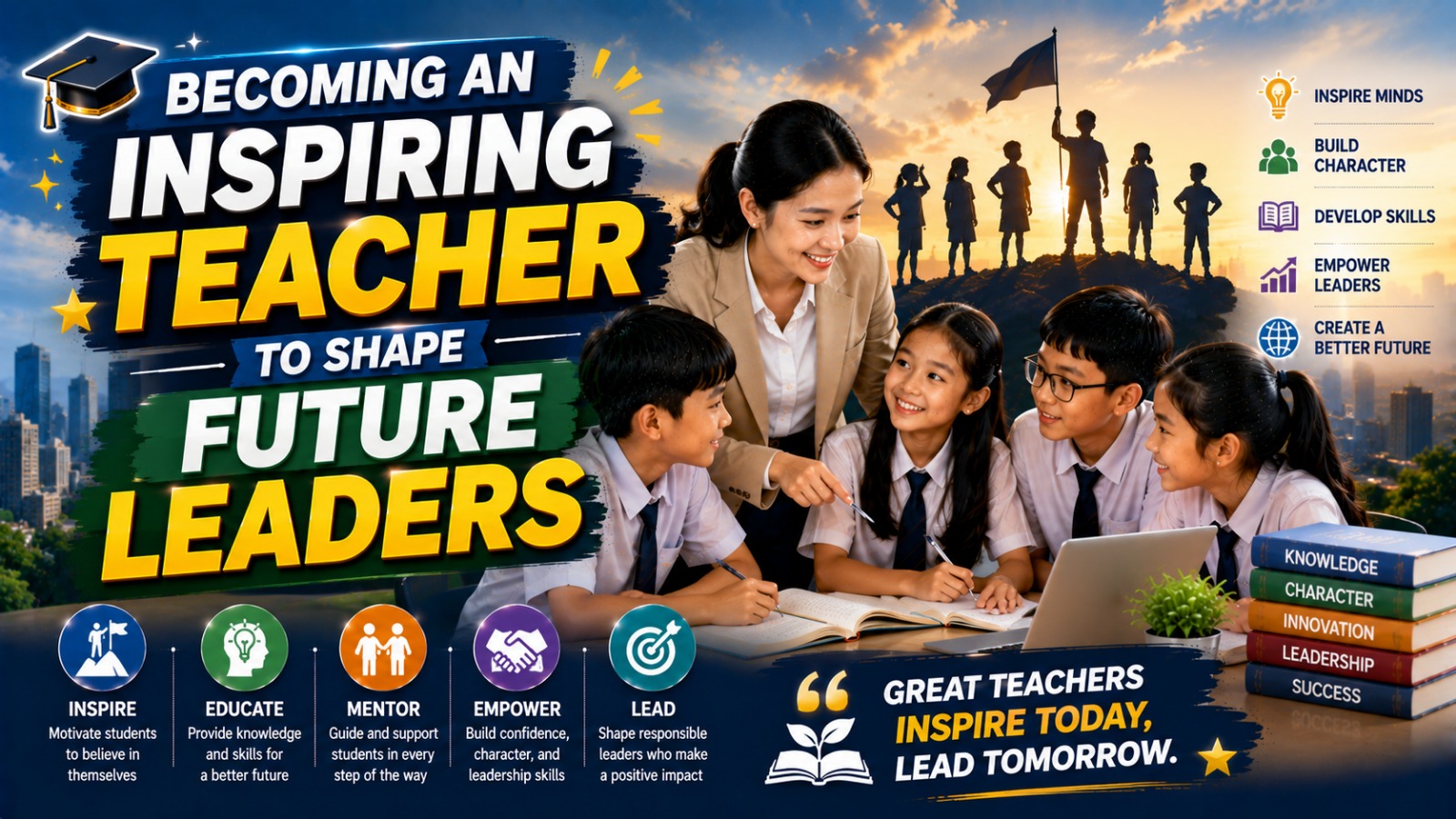 Becoming an Inspiring Teacher to Shape Future Leaders