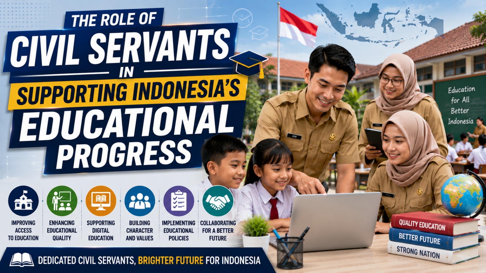 The Role of Civil Servants in Supporting Indonesia’s Educational Progress