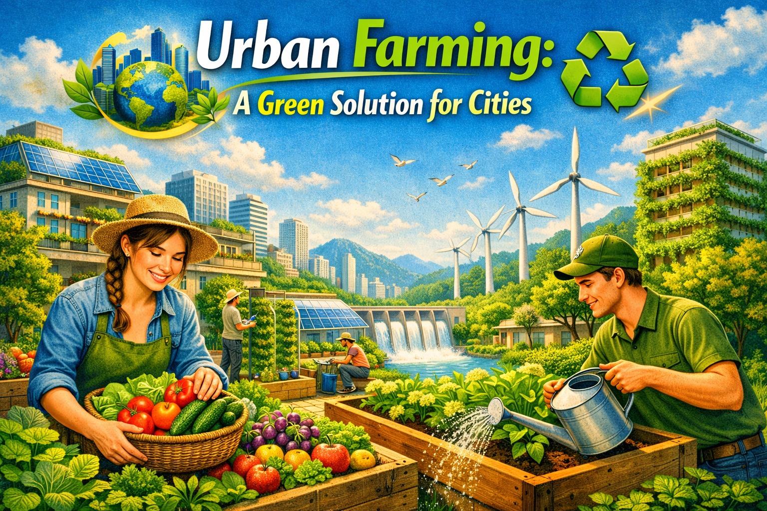 Urban Farming: A Green Solution for Cities