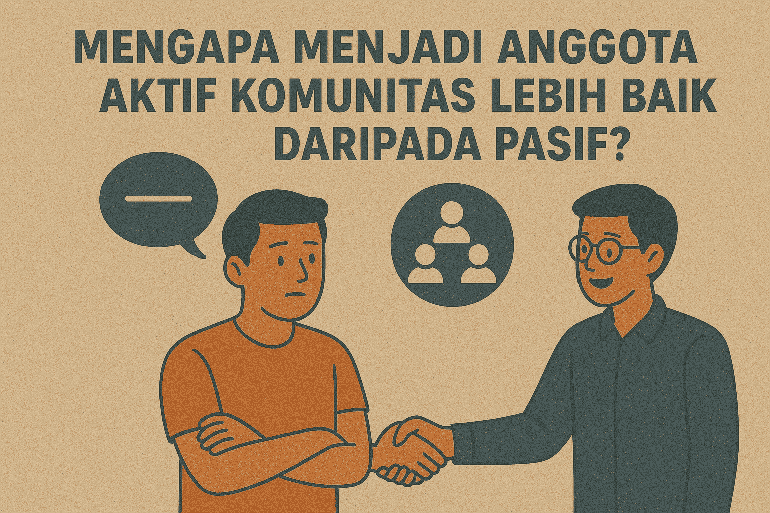 Mengapa Menjadi Anggota Aktif Komunitas Lebih Baik Daripada Pasif?