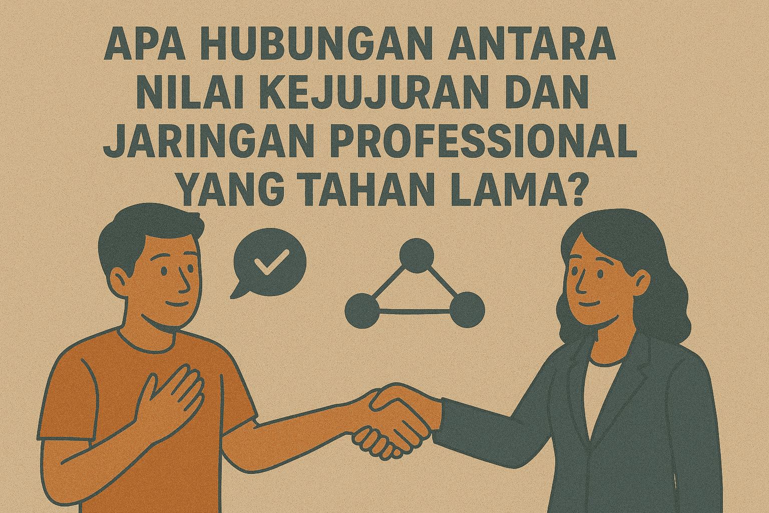 Apa Hubungan Antara Nilai Kejujuran dan Jaringan Profesional yang Tahan Lama?