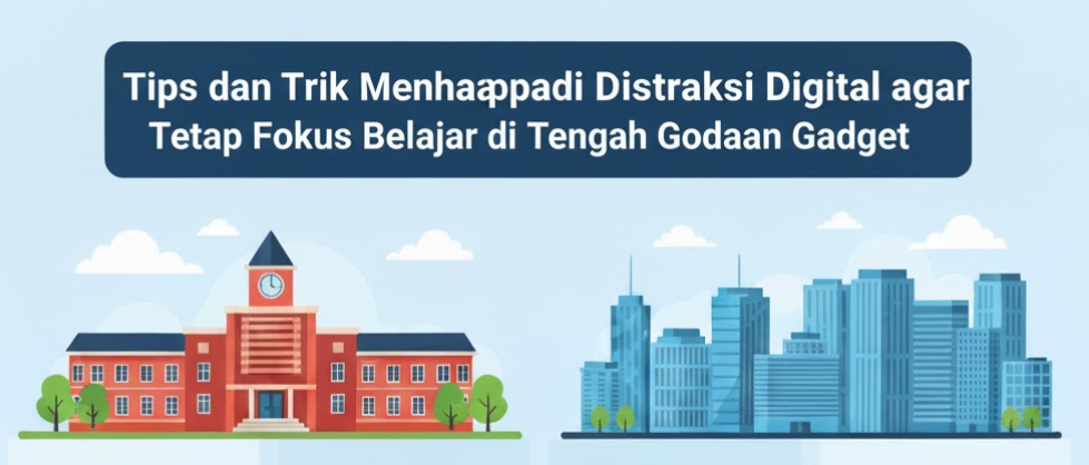 Tips dan Trik Menghadapi Distraksi Digital agar Tetap Fokus Belajar di Tengah Godaan Gadget