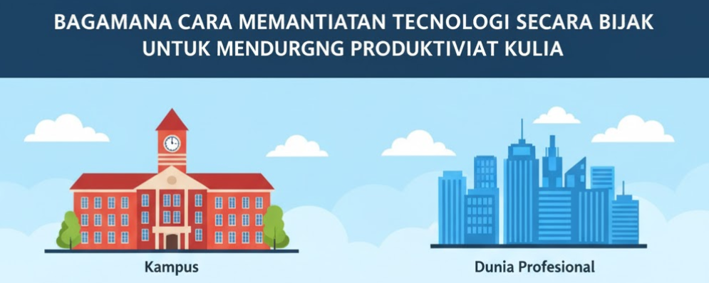 Bagaimana Cara Memanfaatkan Teknologi secara Bijak untuk Mendukung Produktivitas Kuliah?