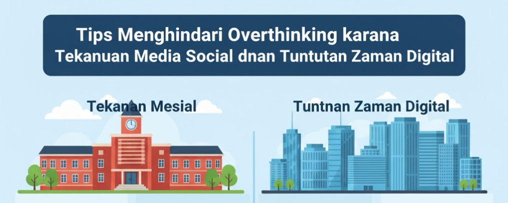 Tips Menghindari Overthinking karena Tekanan Media Sosial dan Tuntutan Zaman Digital