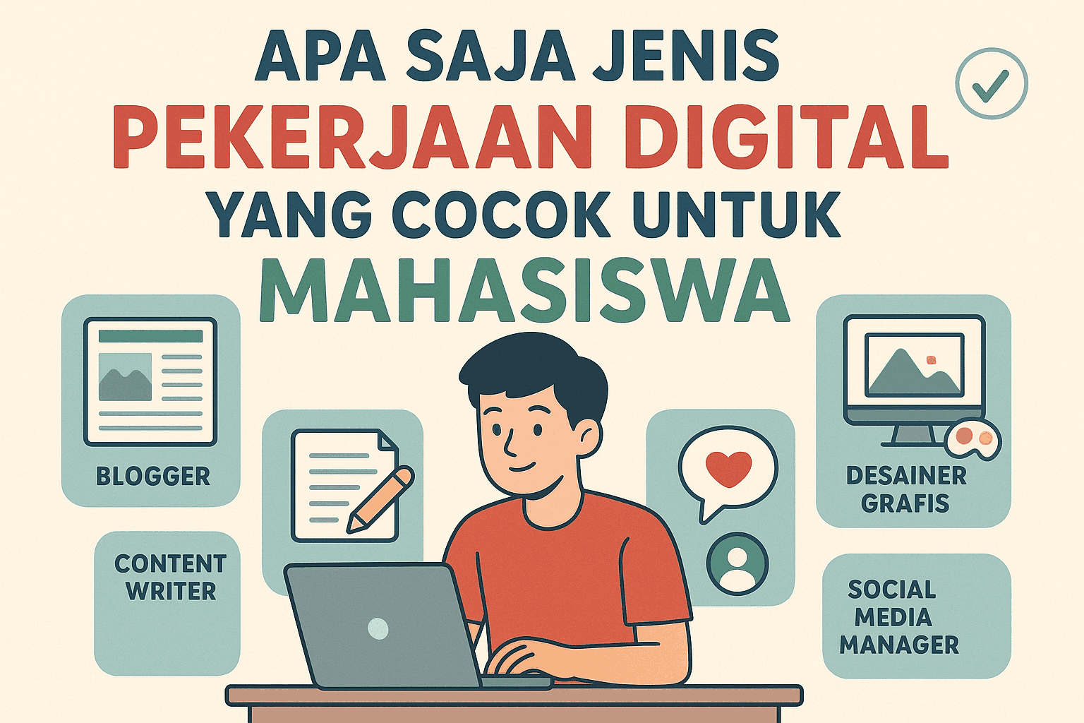 Apa Saja Jenis Pekerjaan Digital yang Cocok untuk Mahasiswa?