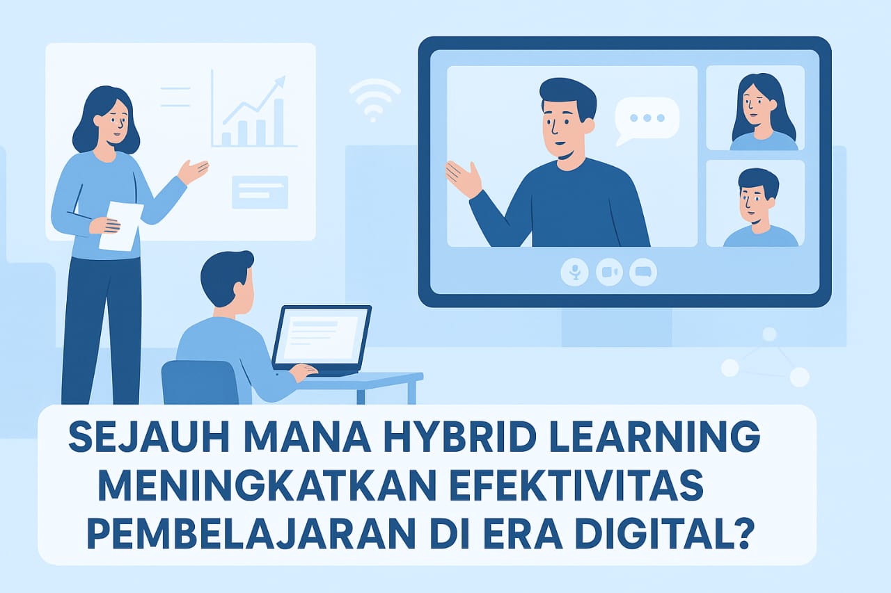 Sejauh Mana Hybrid Learning Meningkatkan Efektivitas Pembelajaran di Era Digital?
