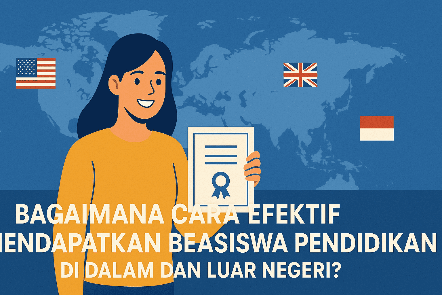 Bagaimana Cara Efektif Mendapatkan Beasiswa Pendidikan di Dalam dan Luar Negeri?