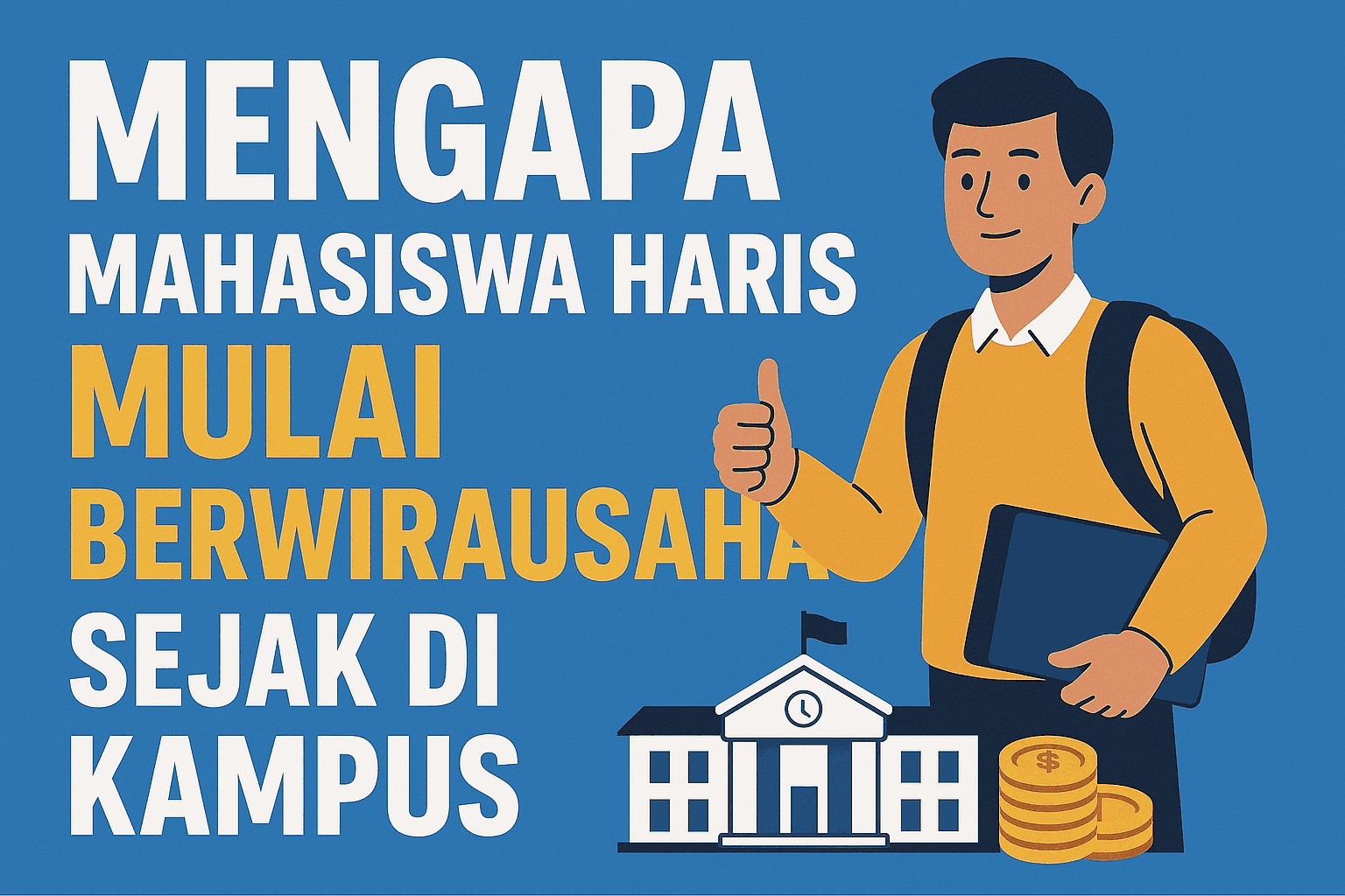 Mengapa Mahasiswa Harus Mulai Berwirausaha Sejak di Kampus?