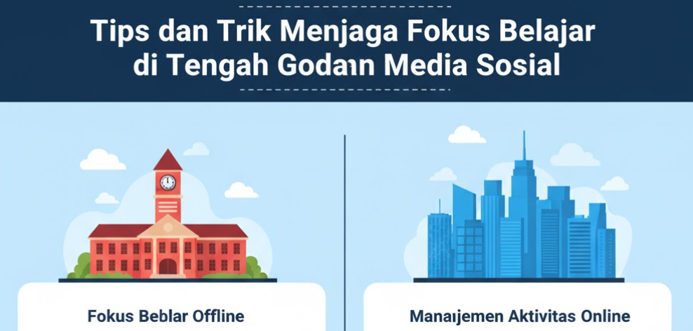 Tips dan Trik Menjaga Fokus Belajar di Tengah Godaan Media Sosial