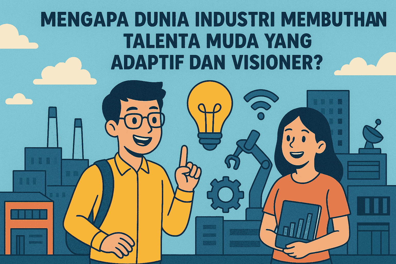 Mengapa Dunia Industri Membutuhkan Talenta Muda yang Adaptif dan Visioner?